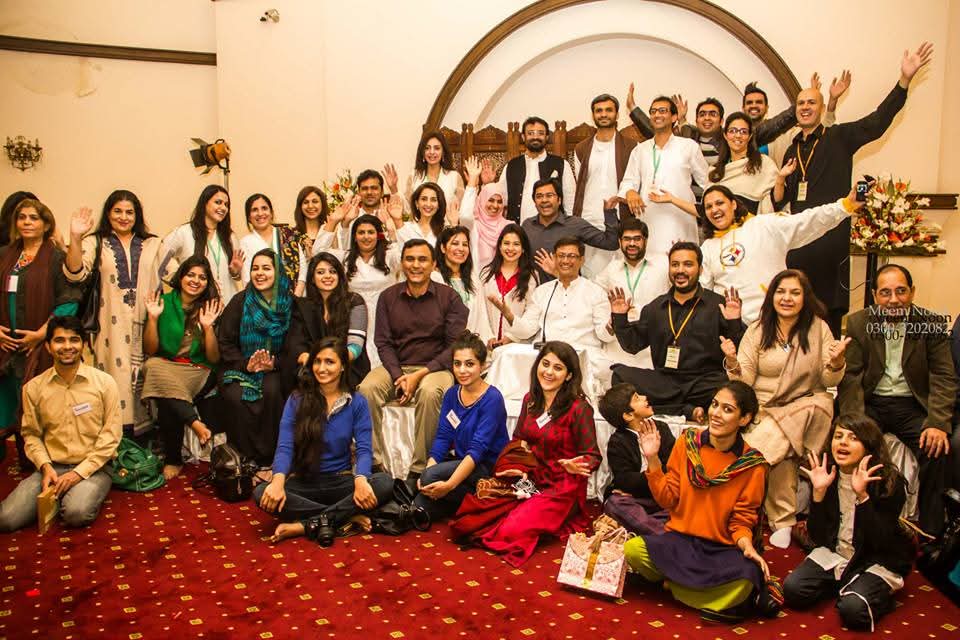 Corporate workshop group